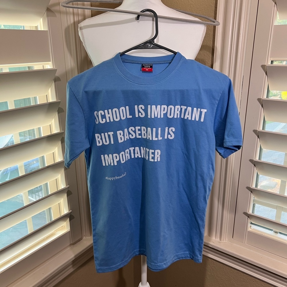 Active Life Youth Baseball Shirt